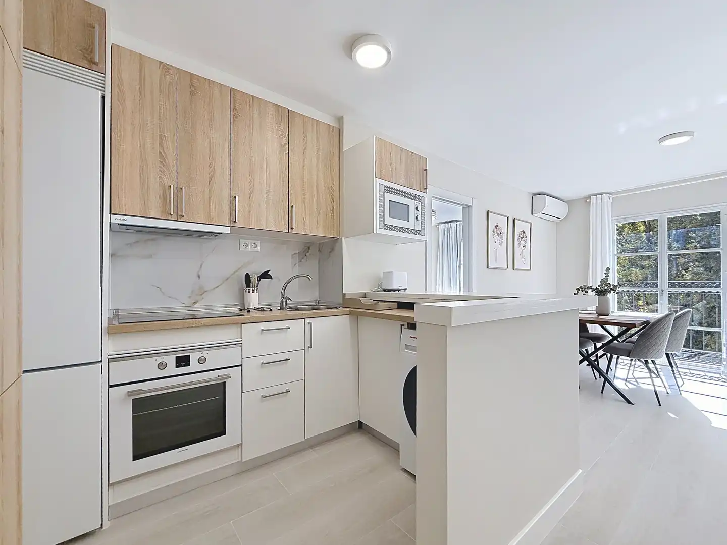Cocina de Apartamento de alquiler en Centro