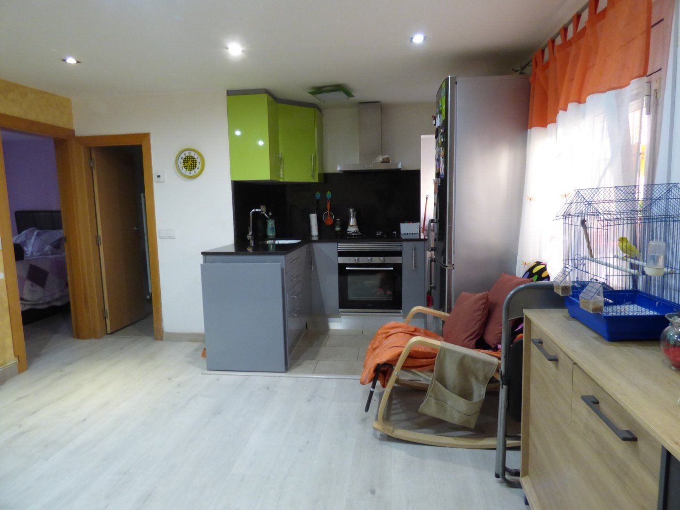 Kitchen of Flat for sale in Sallent  with Air Conditioner and Heating