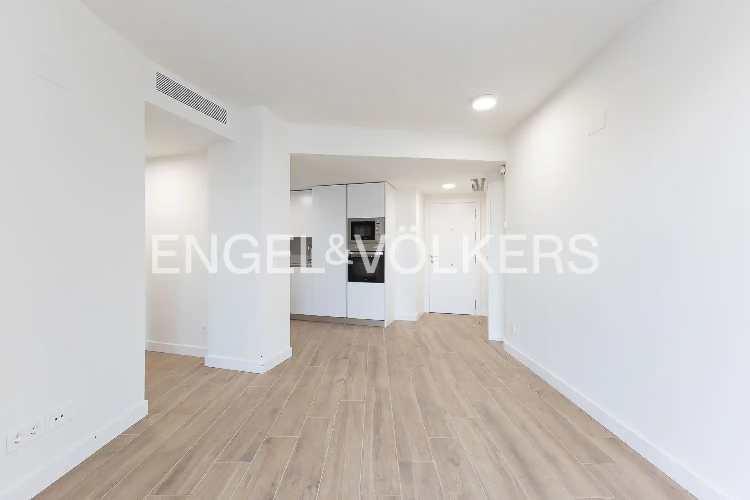 Living room of Flat for rent in Valencia  with Air Conditioner, Heating and Parquet flooring