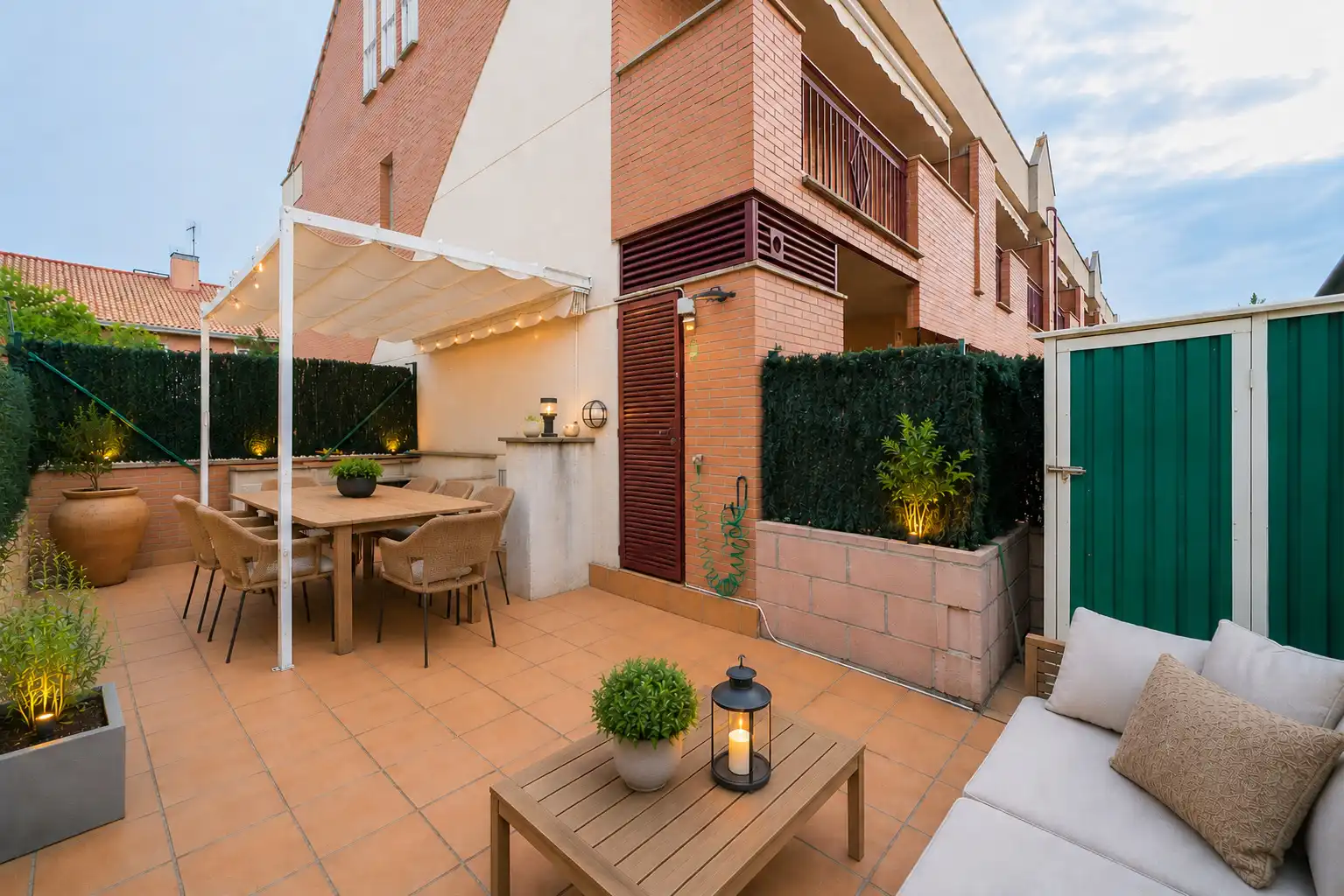 Terraza de Casa adosada en venta en Las Rozas de Madrid
