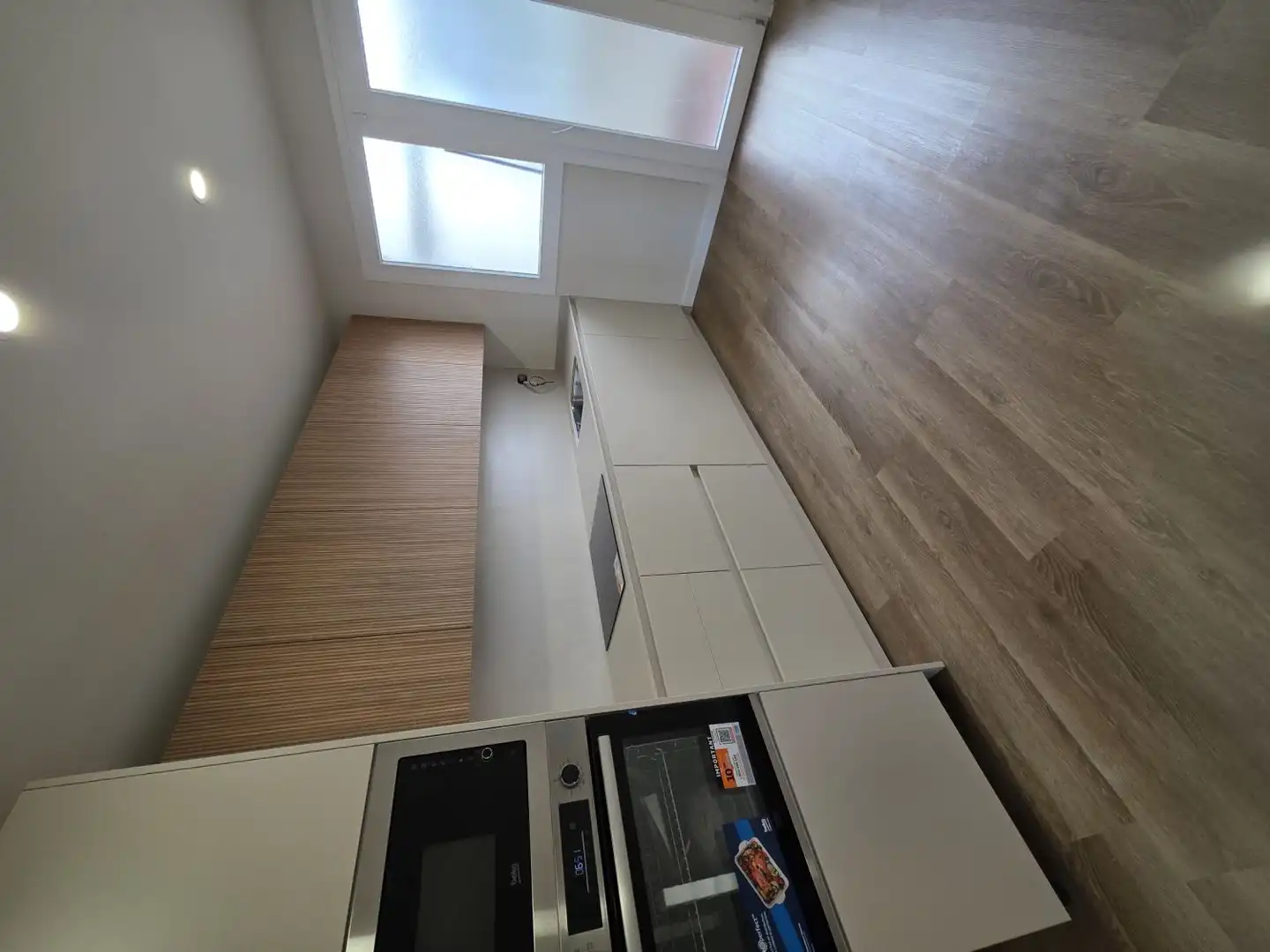 Kitchen of Flat for sale in Vilallonga del Camp  with Air Conditioner, Heating and Parquet flooring