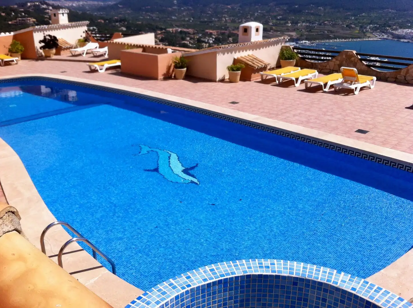 Swimming pool of Apartments for rent in Andratx  with Air Conditioner, Heating and Parquet flooring