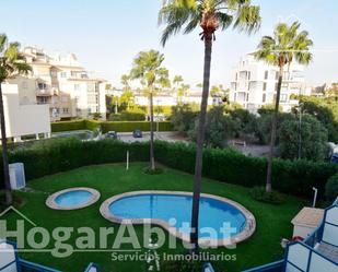 Garden of Attic for sale in Oliva  with Air Conditioner, Terrace and Balcony