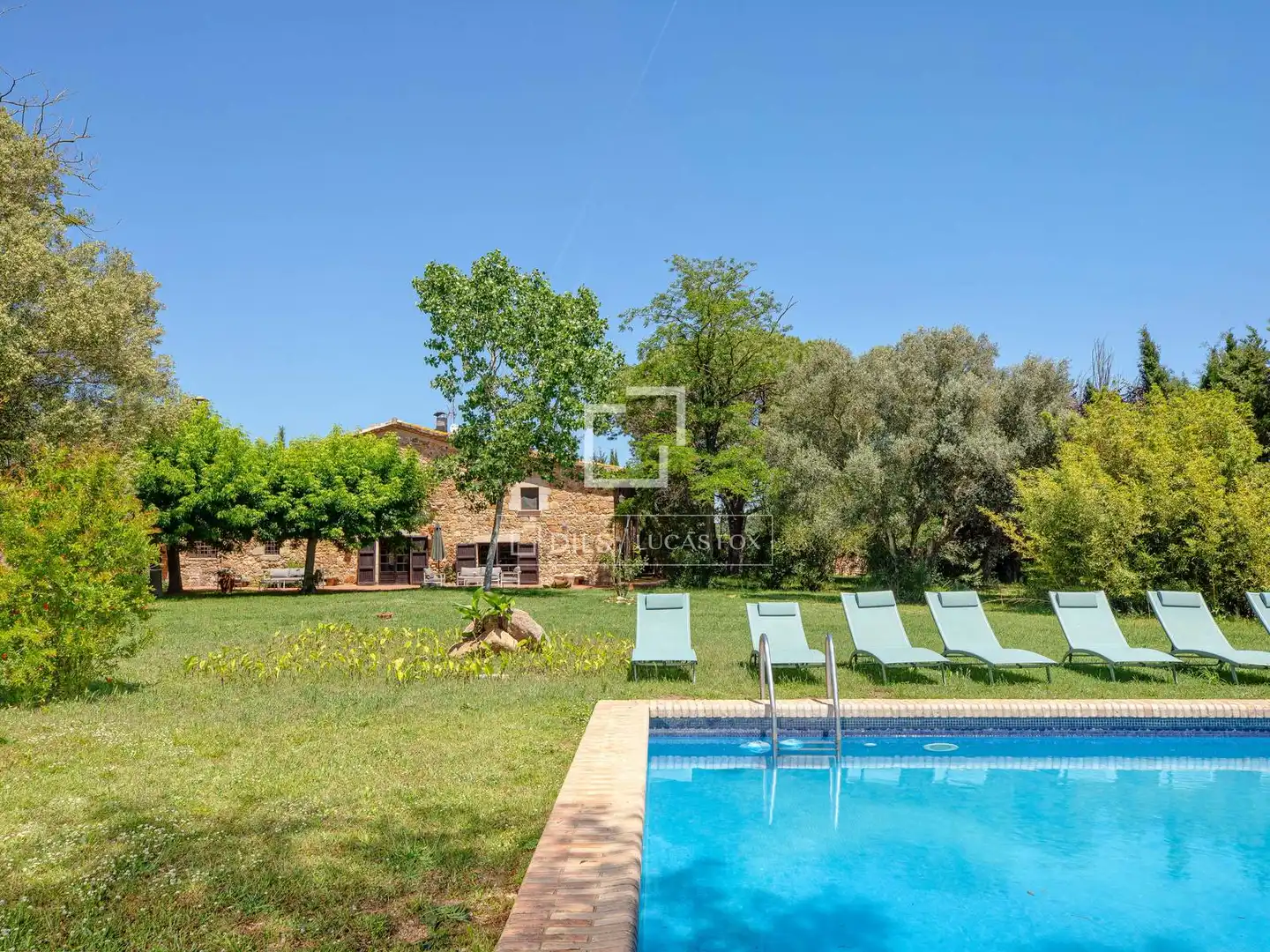 Casa rústica amb piscina en venda a Llagostera, imagen 48