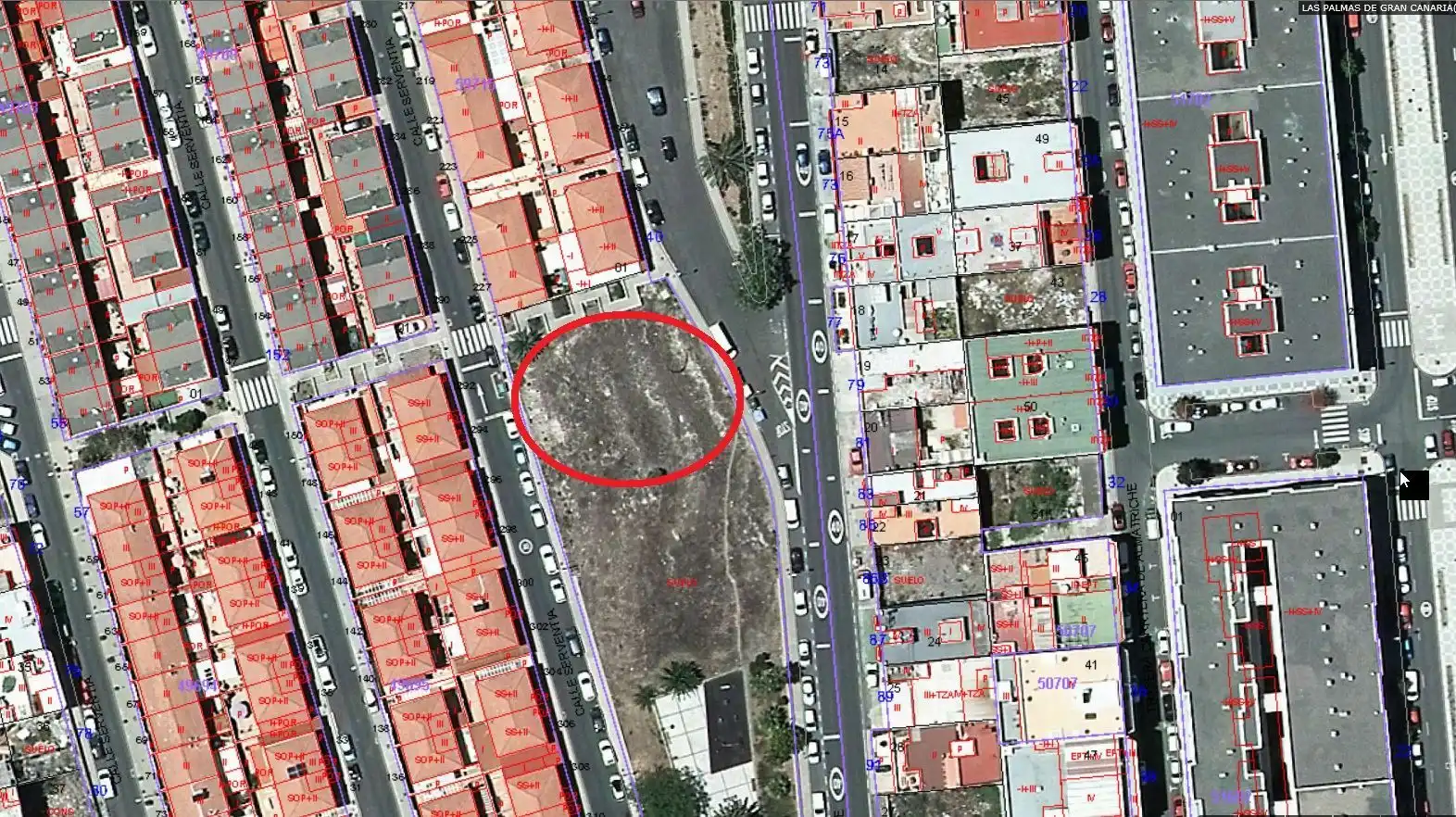 Vista exterior de Residencial en venda en Las Palmas de Gran Canaria