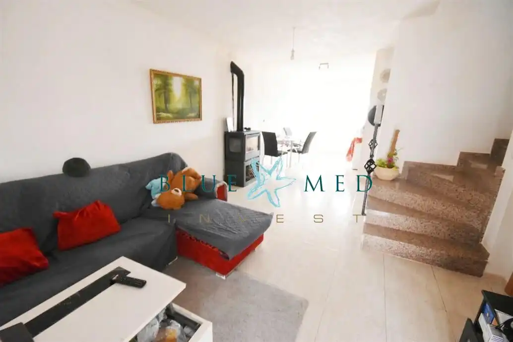 Sala de estar de Casa o chalet en venta en Mazarrón con Jardín privado y Piscina comunitaria