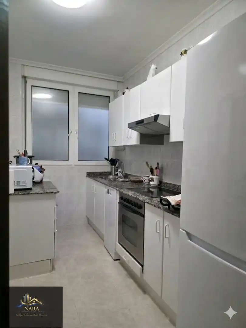 Küche von Wohnung zum Verkauf in Santander mit Heizung, Parkett und Möbliert