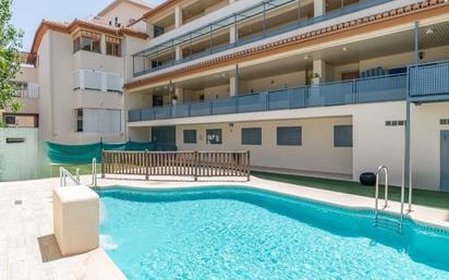 Swimming pool of Flat for sale in Las Gabias  with Parquet flooring, Terrace and Storage room