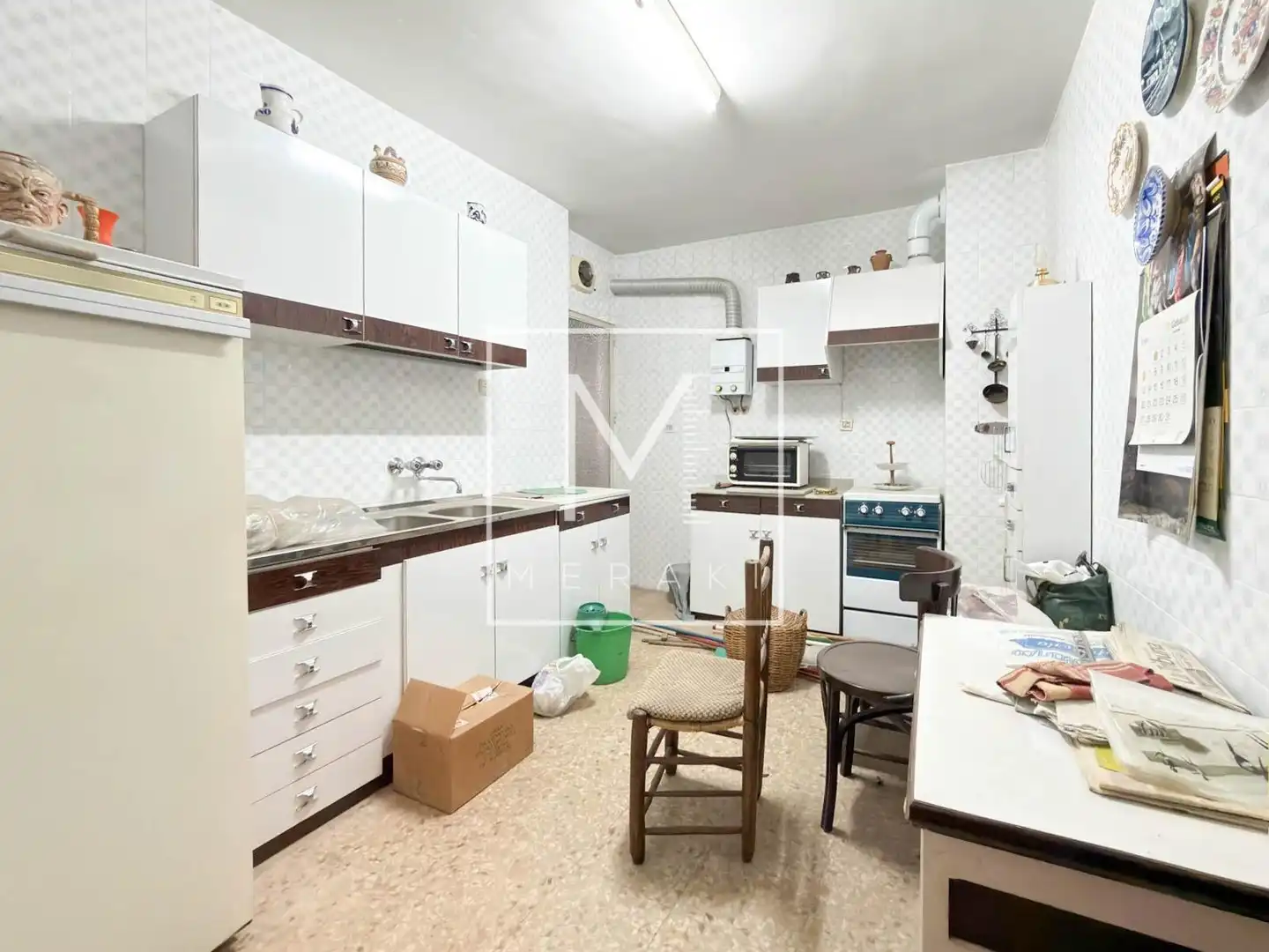 Cocina de Piso en venta en Albacete con Calefacción, Trastero y Amueblado
