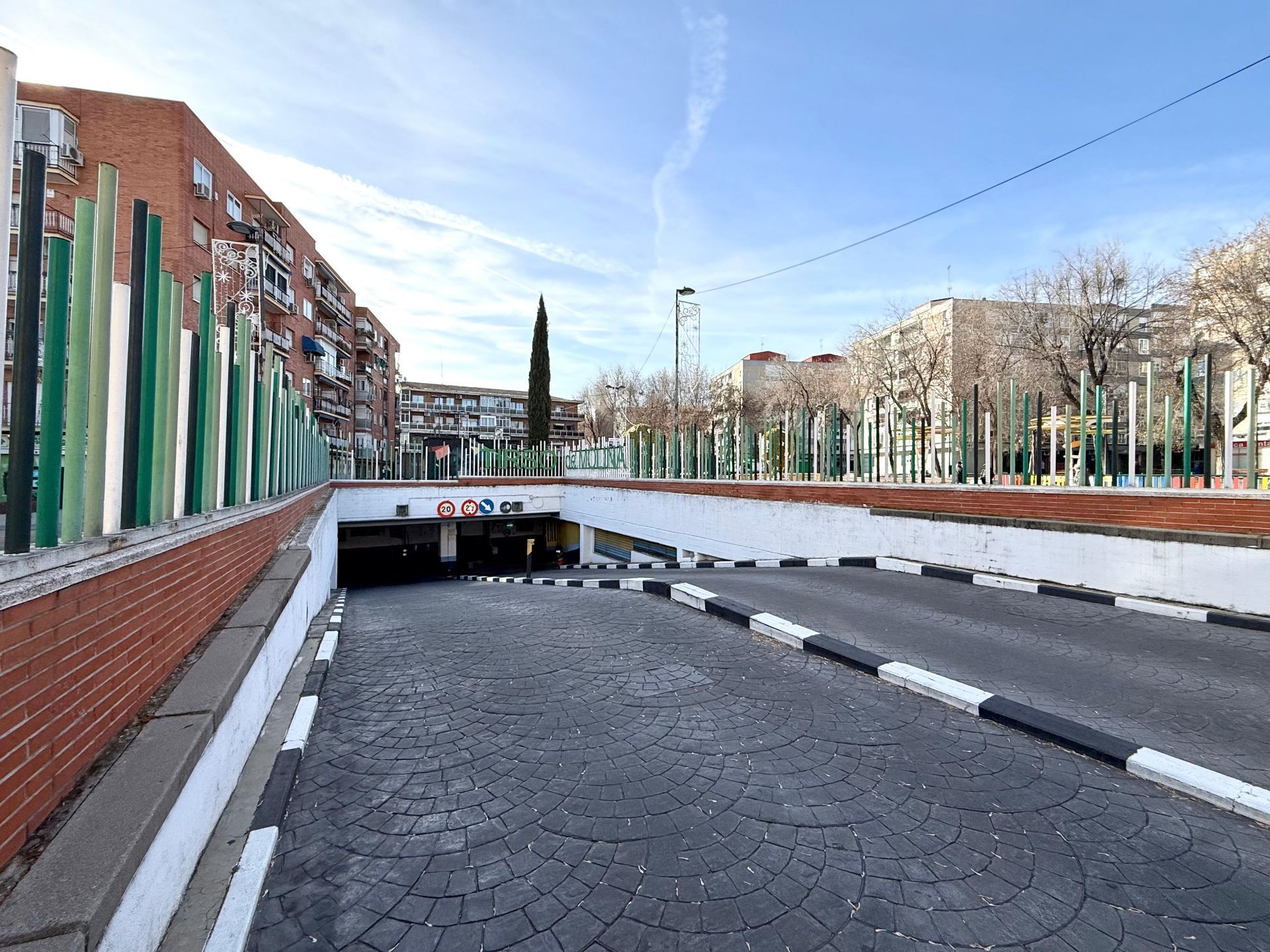 Vista exterior de Garatge en venda en Getafe