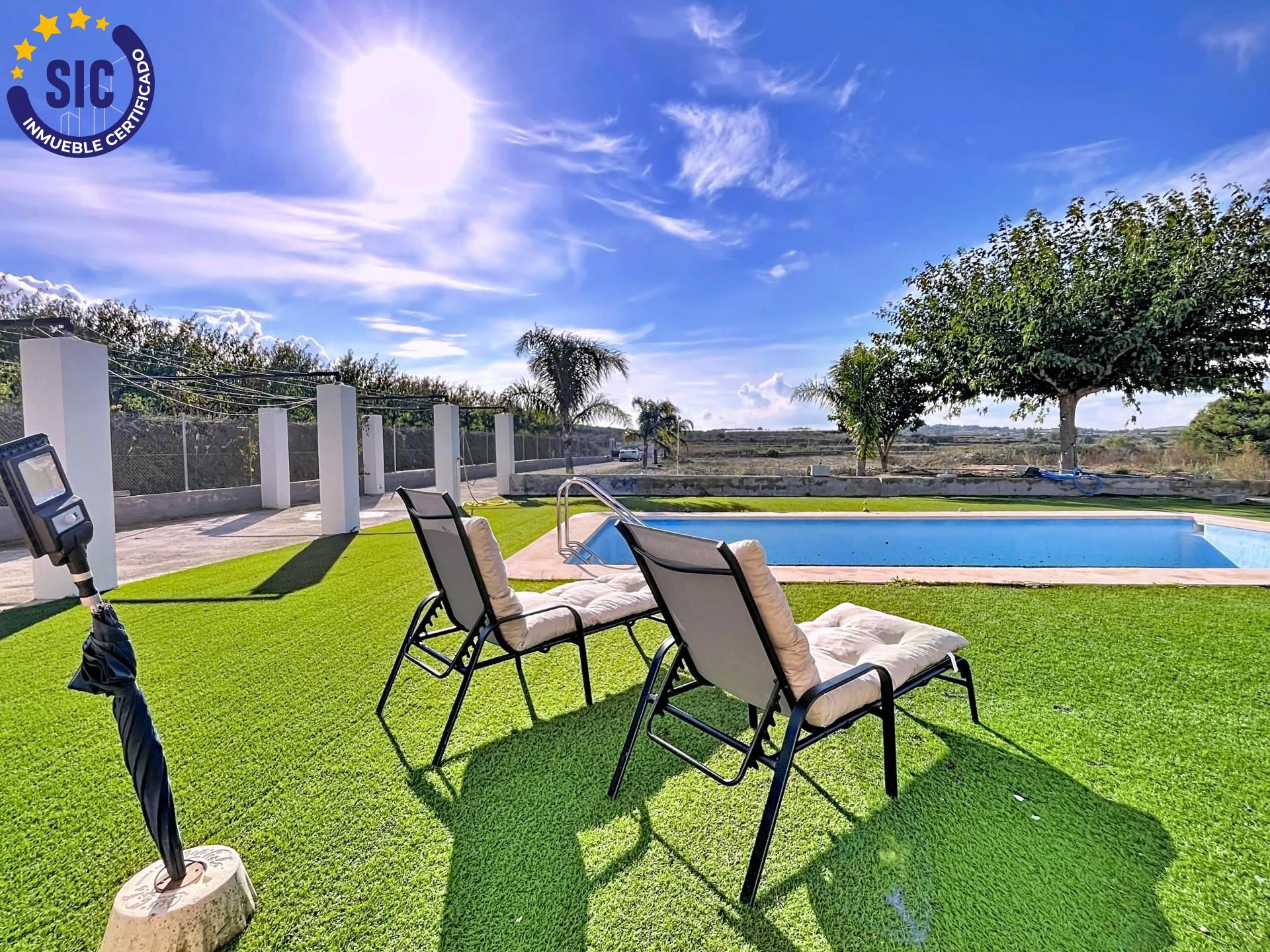 Swimming pool of House or chalet for sale in Montitxelvo / Montichelvo  with Private garden, Terrace and Swimming Pool