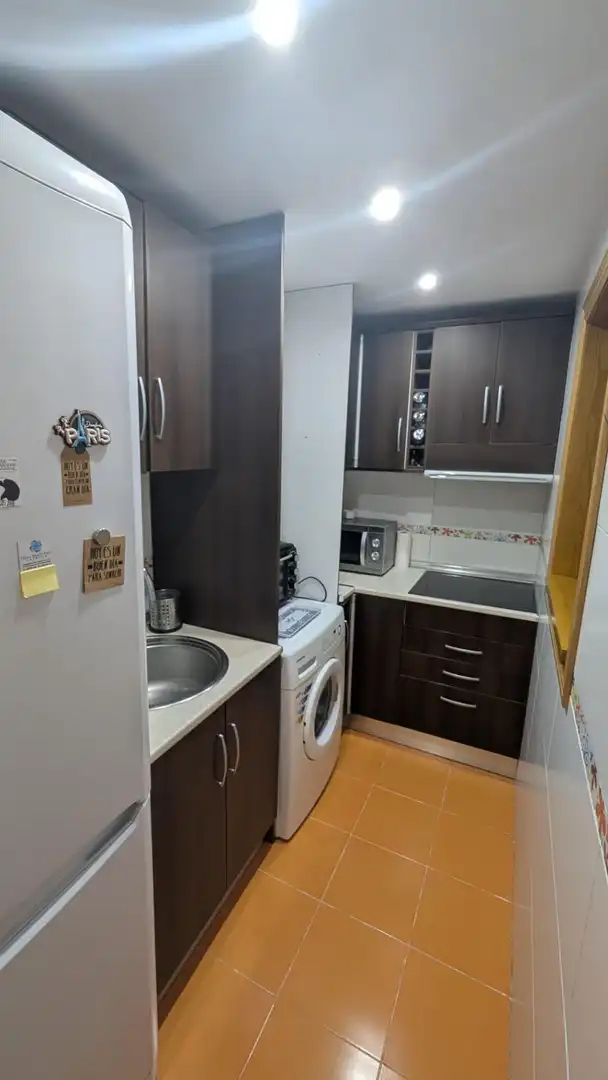 Cocina de Piso de alquiler en Madrid con Aire acondicionado, Calefacción y Parquet