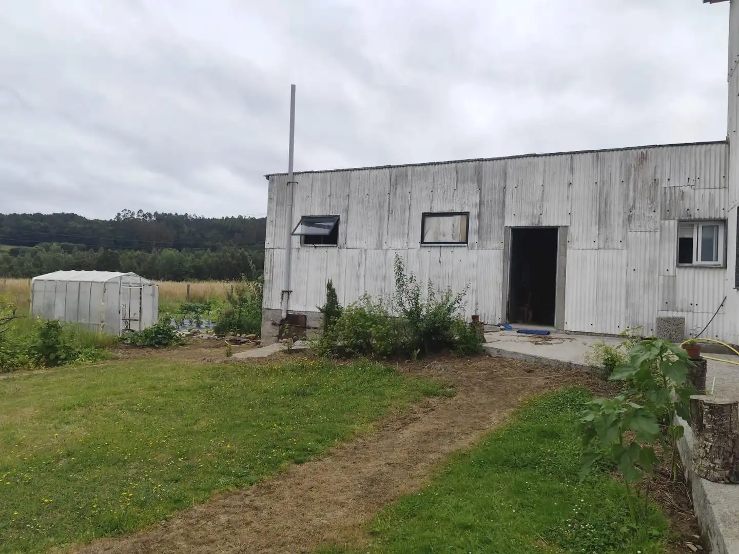Exterior view of Houses for sale in Carballo  with Heating, Storage room and Furnished