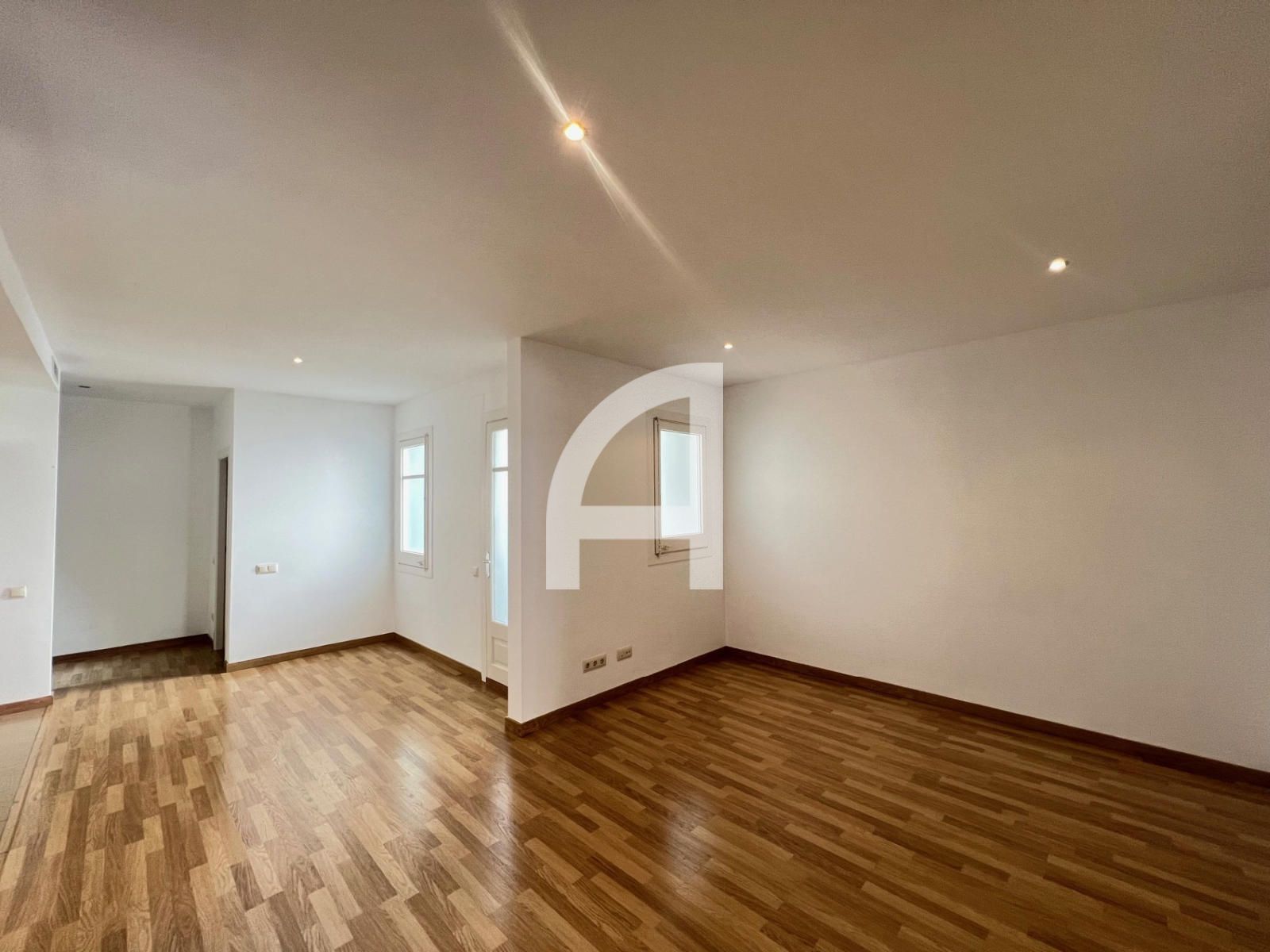 Living room of Flat to rent in  Barcelona Capital  with Parquet flooring