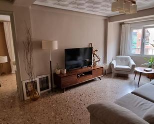 Living room of Flat for sale in Mislata  with Air Conditioner, Furnished and Balcony