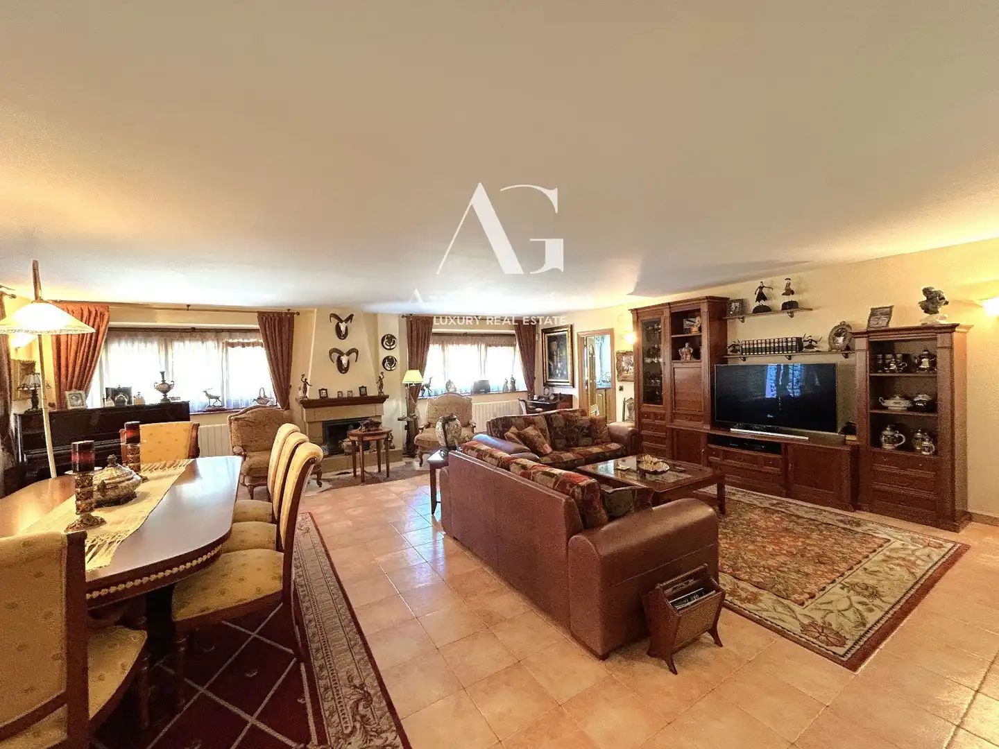 Sala de estar de Casa o chalet en venta en Ruente con Calefacción, Jardín privado y Terraza