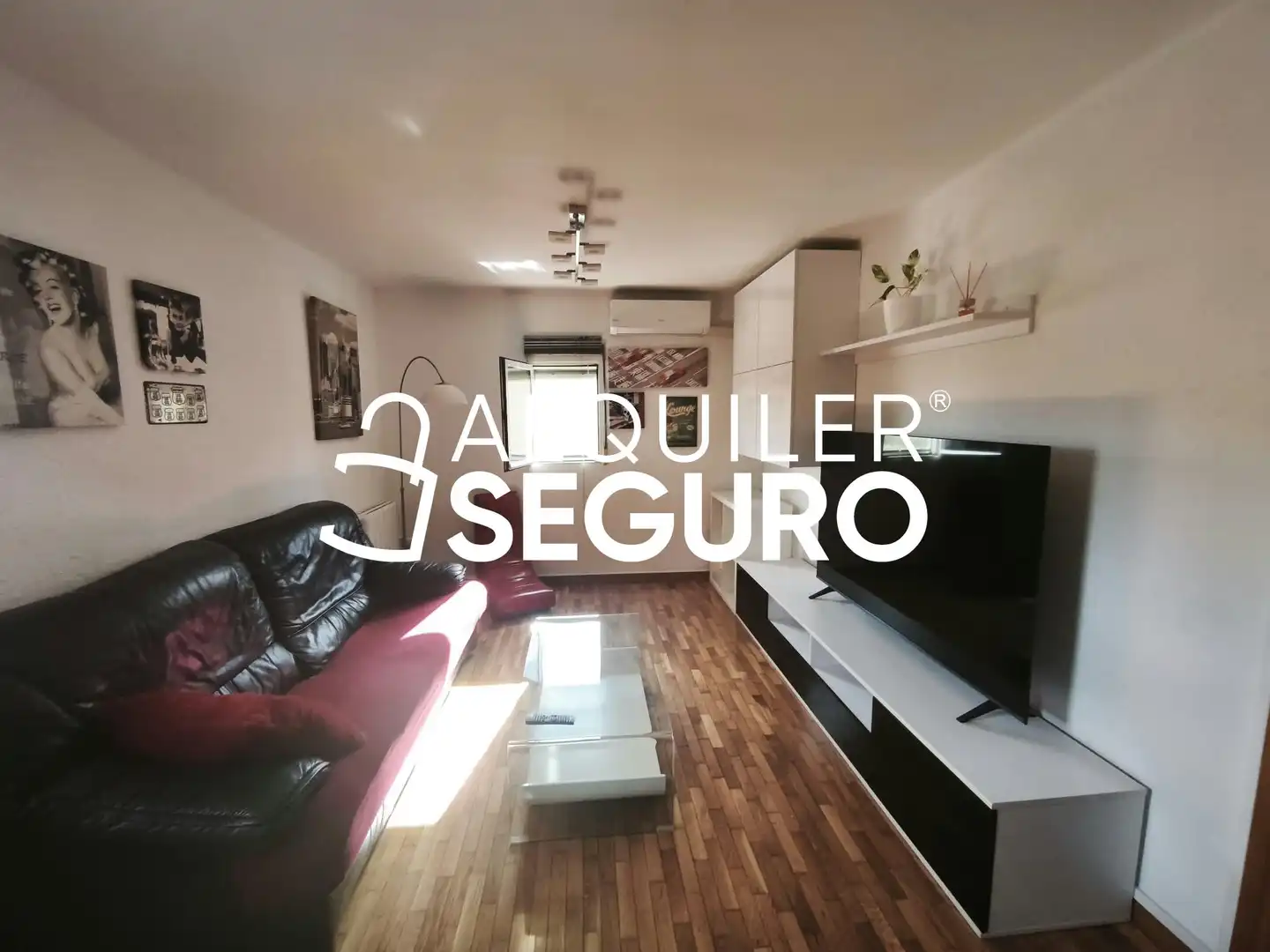 Sala d'estar de Pis de lloguer en Zaragoza amb Aire condicionat, Calefacció i Terrassa