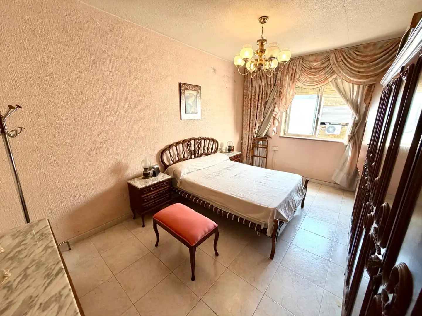 Bedroom of Flat for sale in Murcia  with Storage room and Balcony