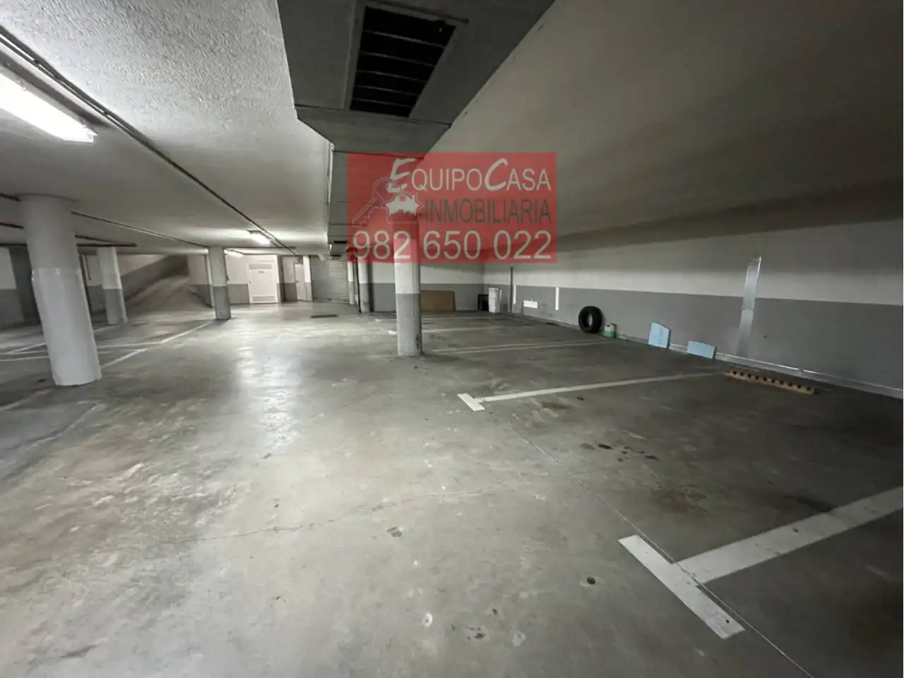 Parkplatz von Wohnungen zur Miete in Lugo mit Parkett, Abstellraum und Möbliert