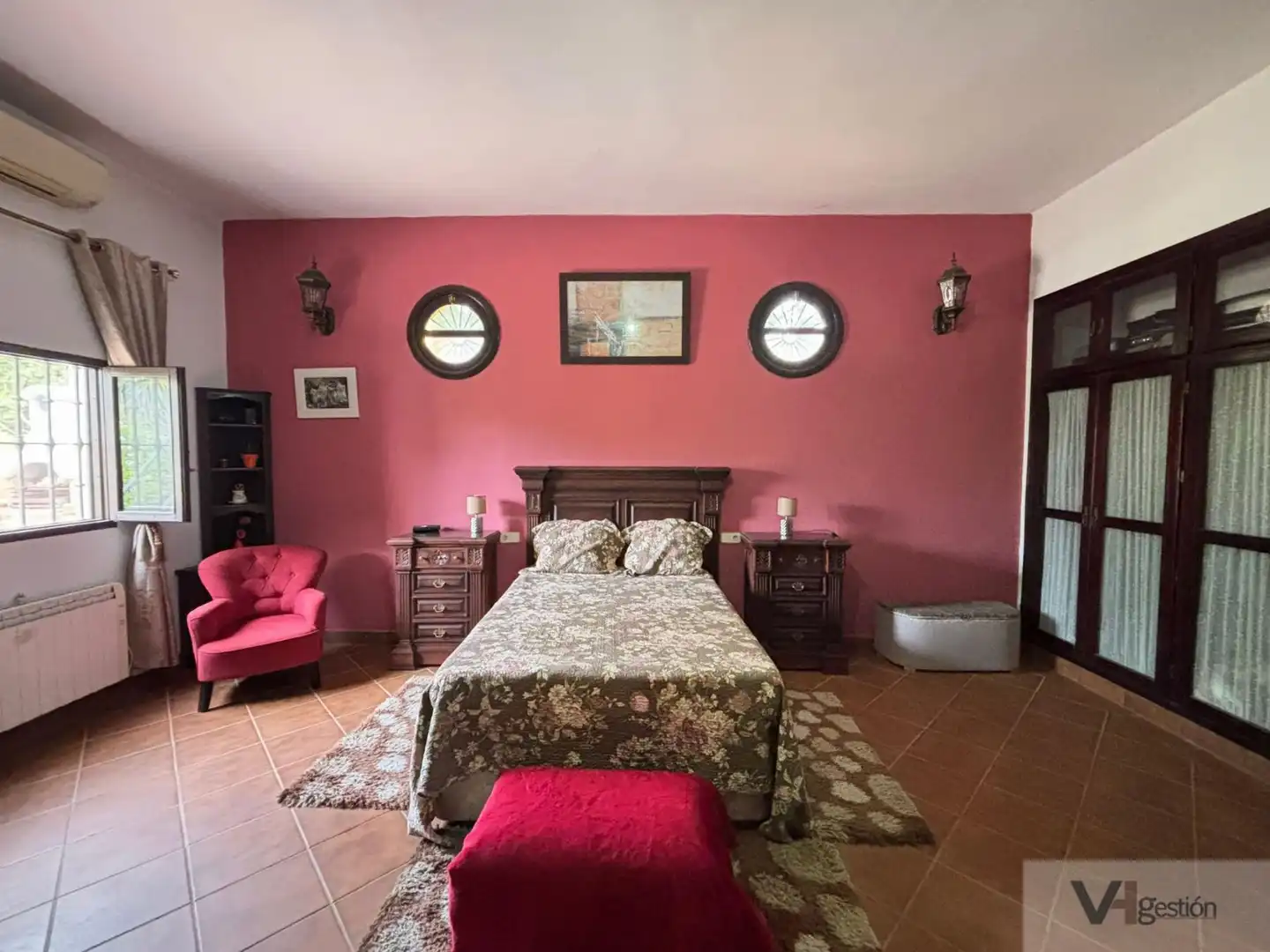 Habitación de Finca rústica en venta en Morón de la Frontera con Aire acondicionado, Calefacción y Terraza