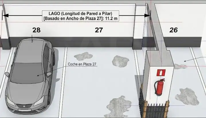 Parking of Garage for sale in Madrid