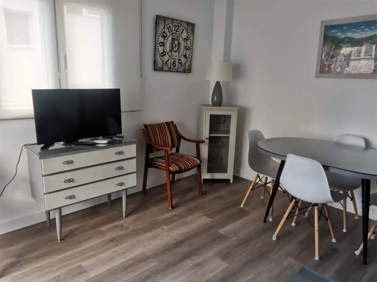 Wohnzimmer von Wohnung zur Miete in Gualchos mit Klimaanlage