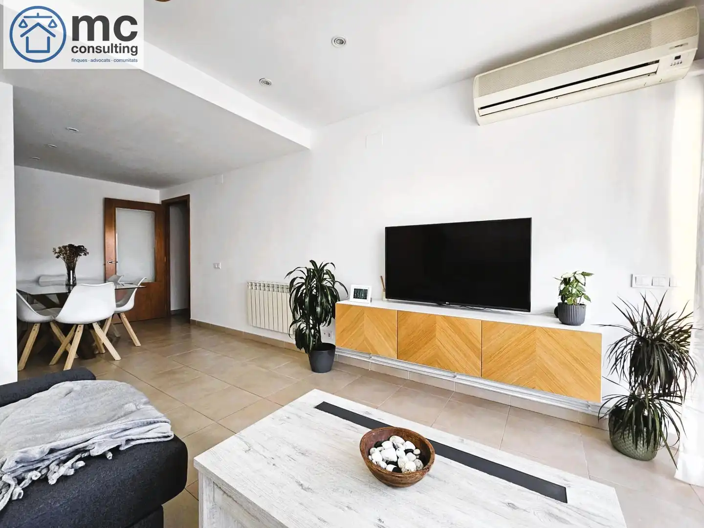 Wohnzimmer von Maisonette zum Verkauf in La Garriga mit Klimaanlage, Heizung und Terrasse