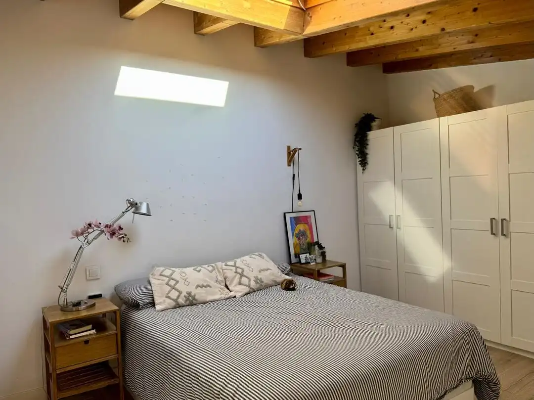 Dormitori de Casa adosada de lloguer en Sopela amb Calefacció i Traster
