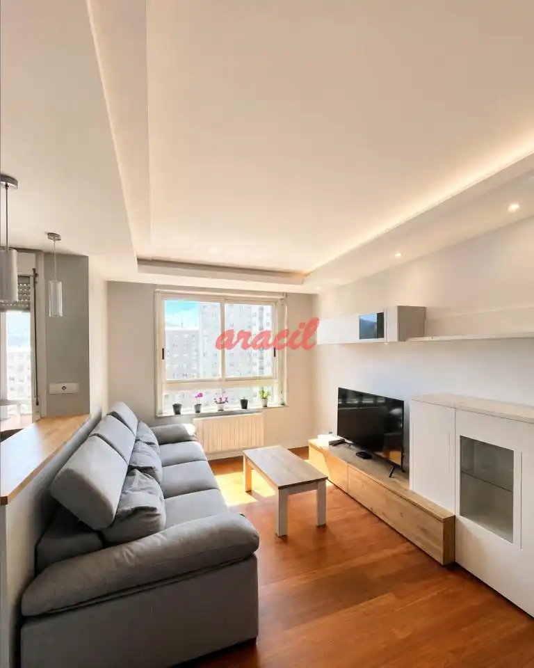 Sala de estar de Apartamento en venta en Ourense Capital  con Calefacción y Balcón