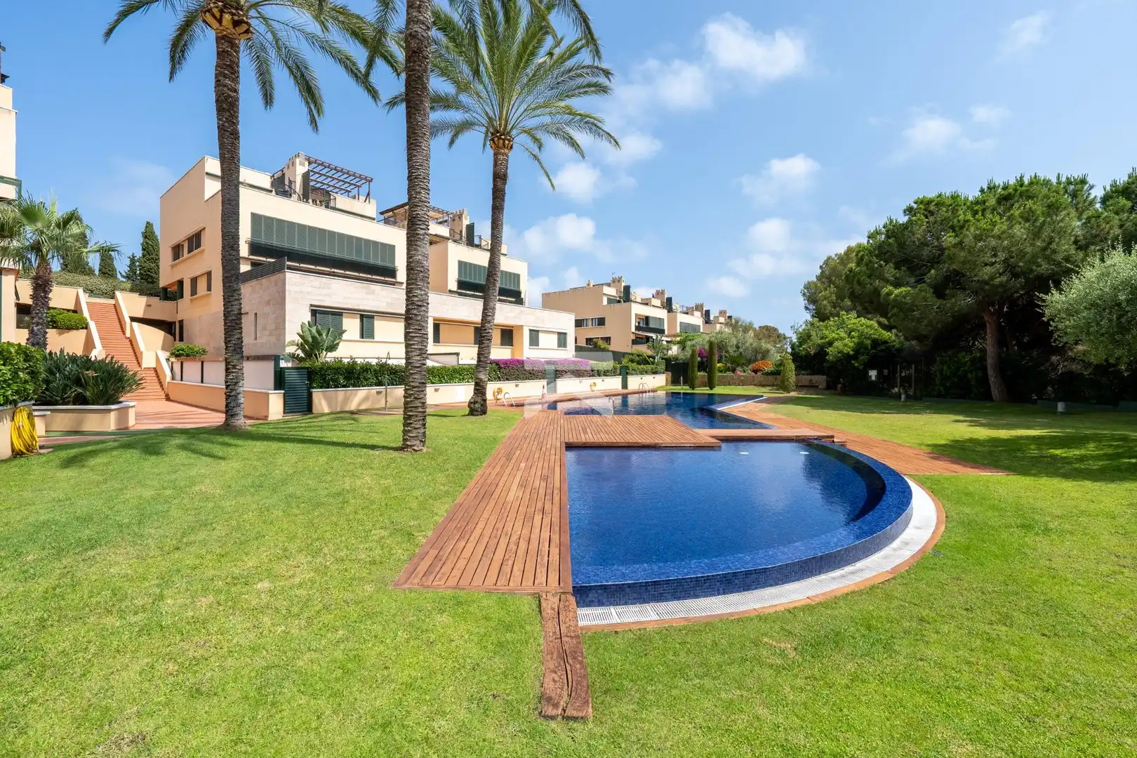 Swimming pool of Duplexes for sale in Torredembarra  with Air Conditioner, Heating and Private garden