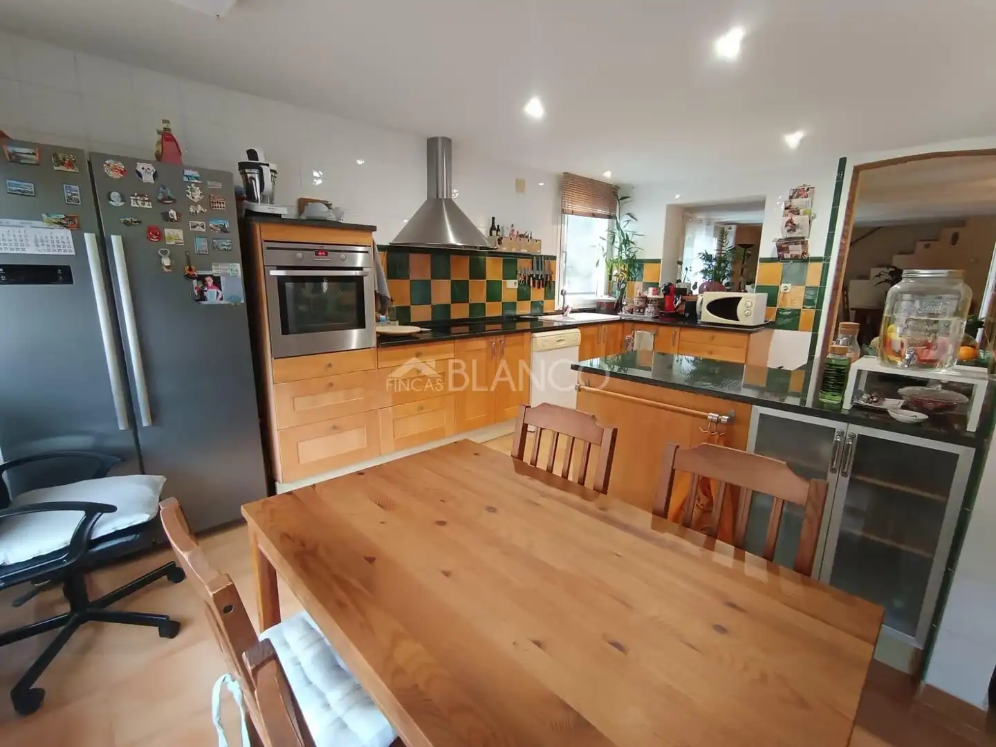 Cuina de Casa o xalet en venda en Piera amb Calefacció, Parquet i Terrassa