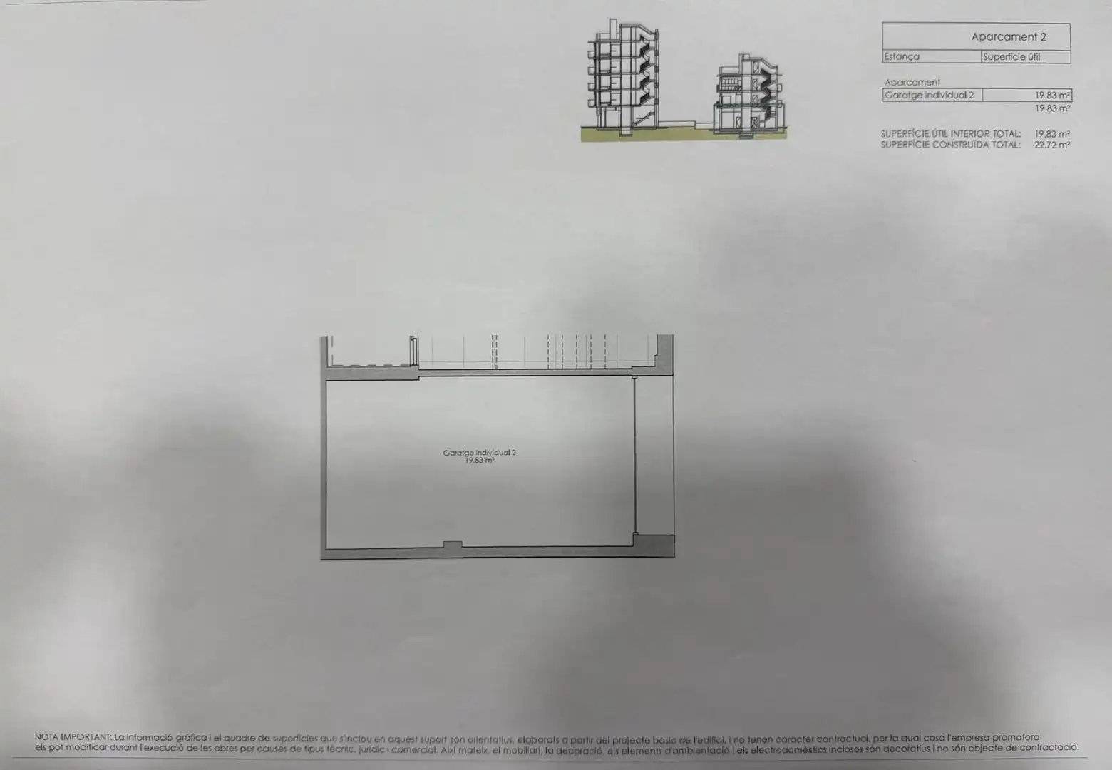 Parkplatz zum Verkauf in Calle del Viver, imagen 2