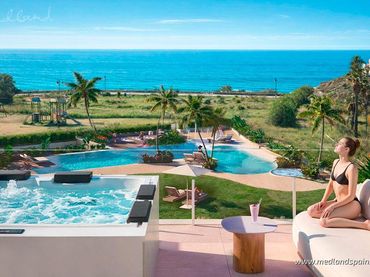 Maison mitoyenne avec piscine à vendre à Pueblo Español - Coveta Fumá