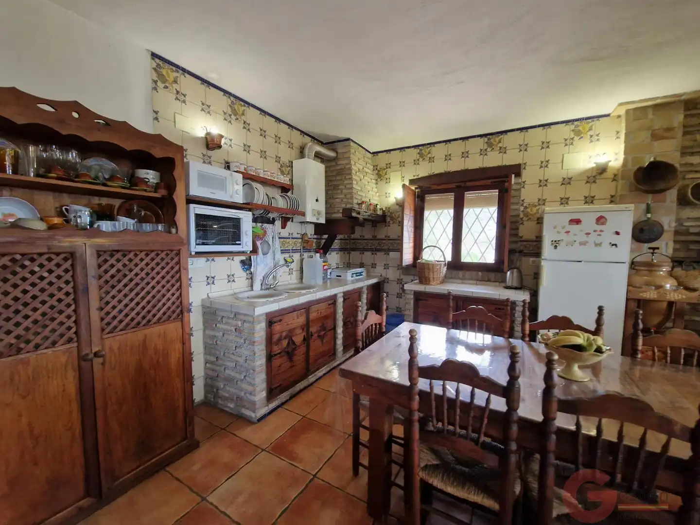 Cocina de Finca rústica en venta en Salobreña con Terraza y Piscina
