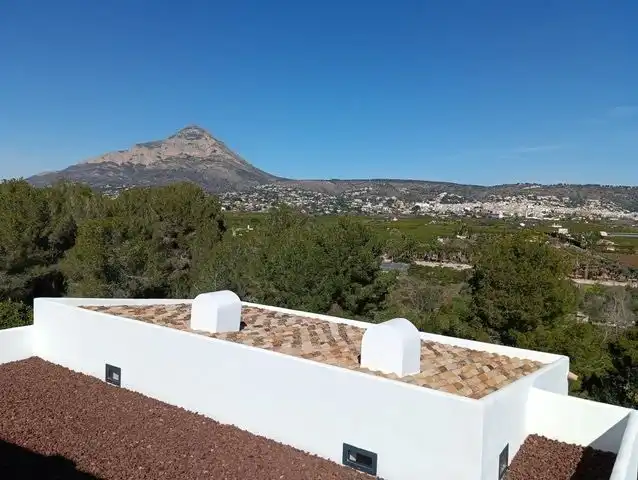 Exterior view of Houses for sale in Jávea / Xàbia  with Air Conditioner, Heating and Private garden