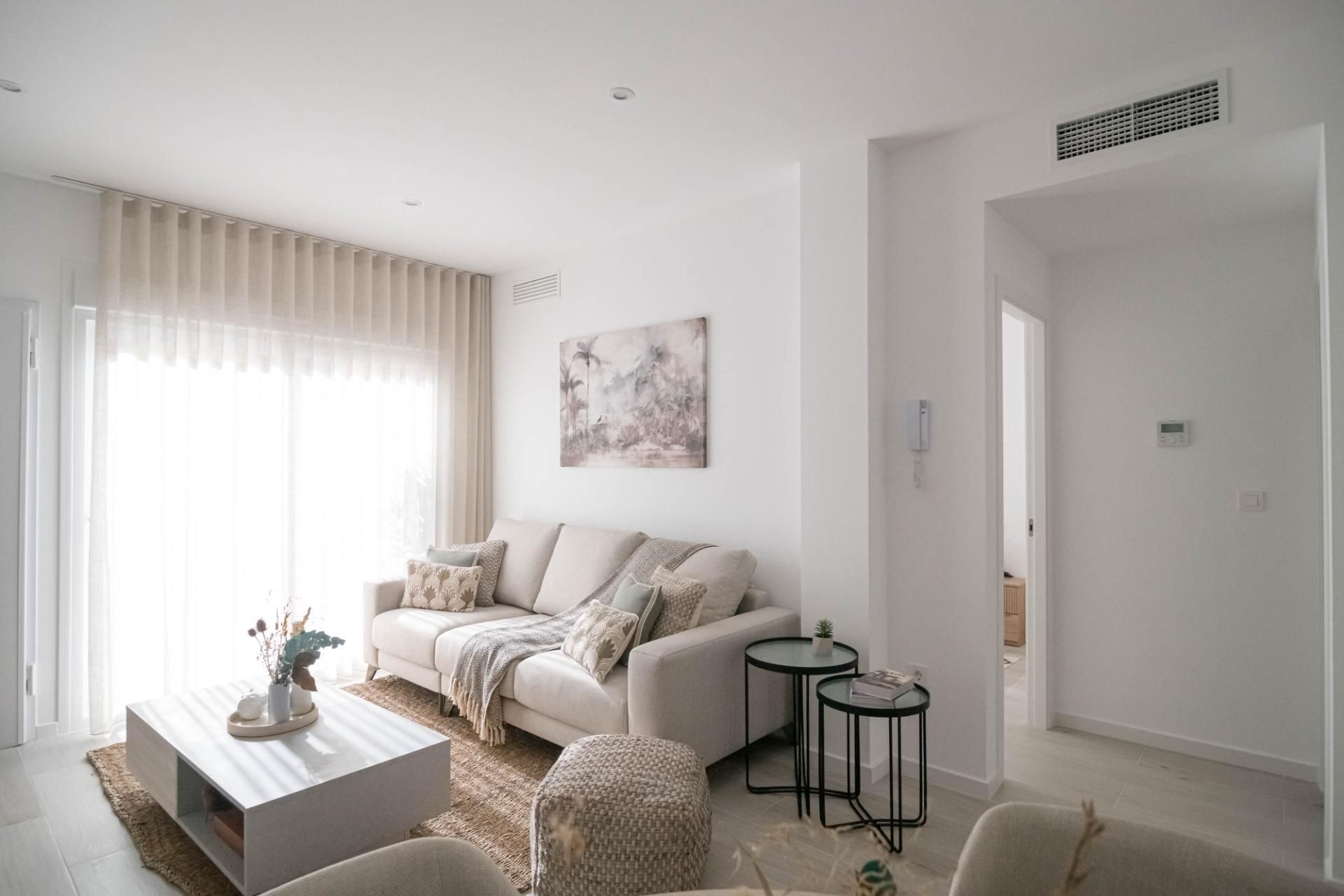 Living room of Single-family semi-detached for sale in  Murcia Capital  with Terrace and Swimming Pool