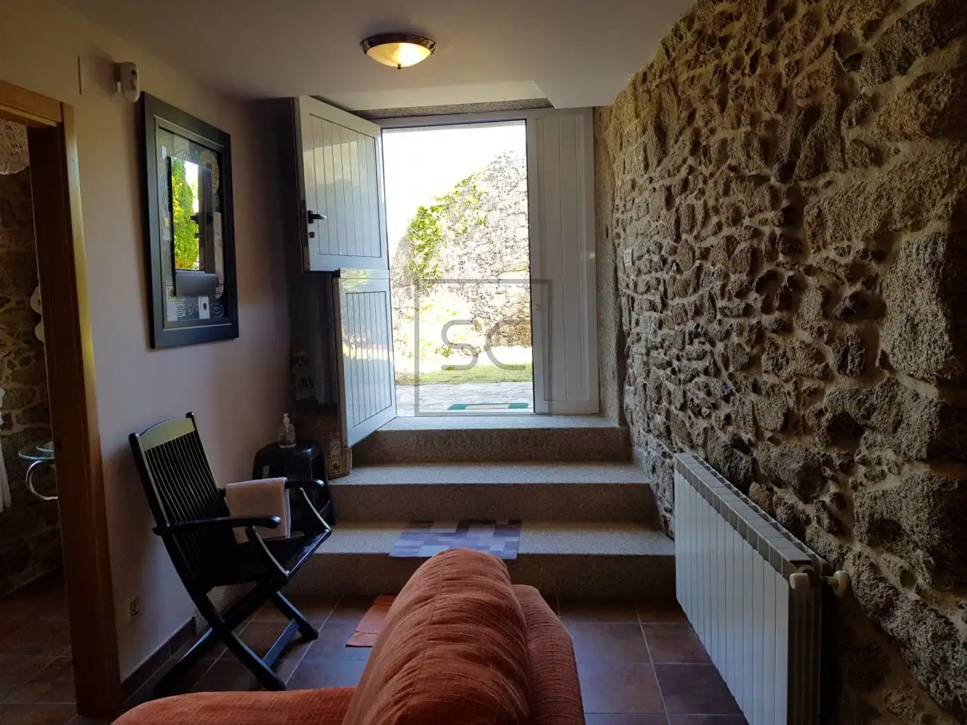 Country house zum Verkauf in Laxe mit Heizung, Terrasse und Möbliert
