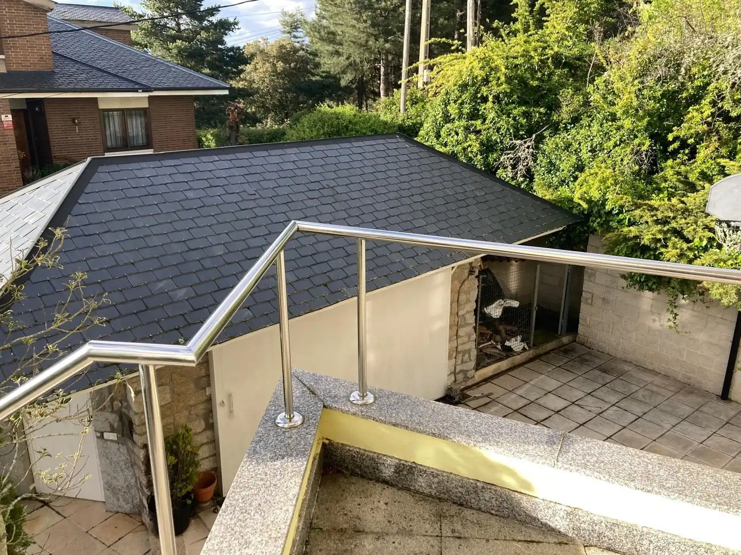Terraza de Casa o chalet en venta en Valdefresno con Calefacción, Jardín privado y Terraza