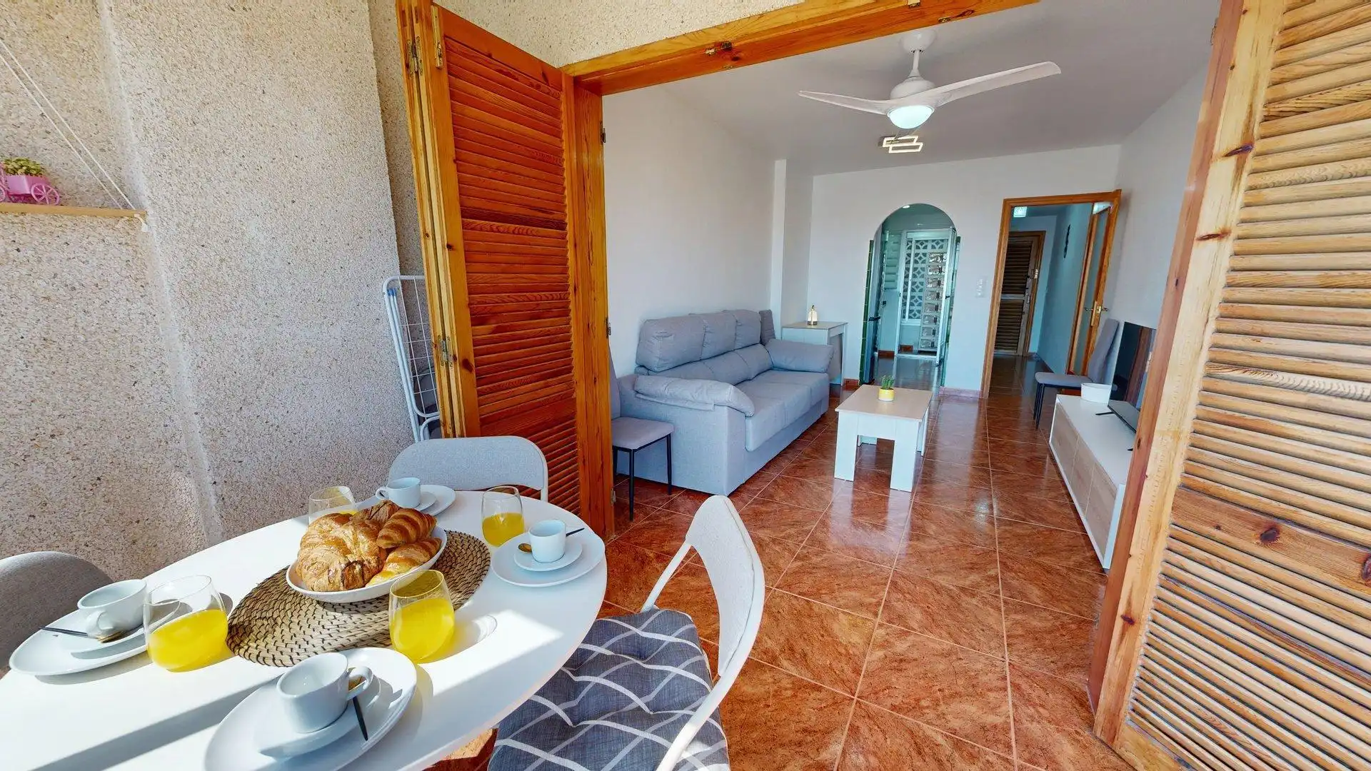 Appartement compact avec terrasse à louer à Calle MALAGA 13, imagen 3