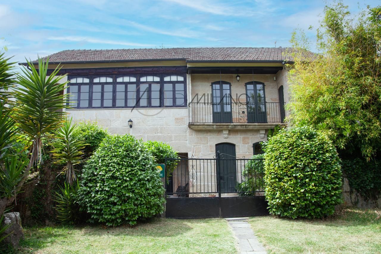 Exterior view of Country house for sale in Mondariz  with Heating, Private garden and Terrace