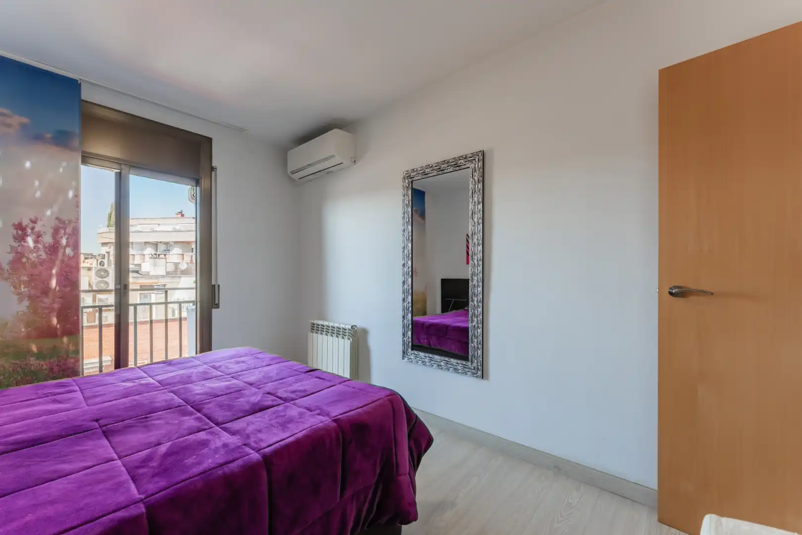 Bedroom of Flat for sale in Mollet del Vallès  with Air Conditioner and Balcony