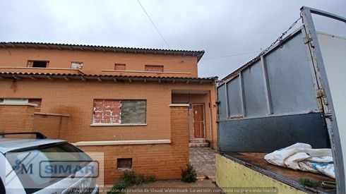 Exterior view of Single-family semi-detached for sale in Burguillos de Toledo  with Terrace
