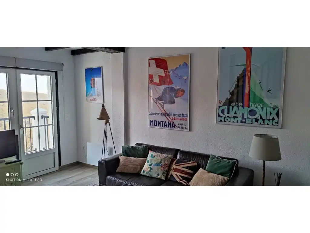 Sala de estar de Casa adosada en venta en Sierra Nevada con Terraza