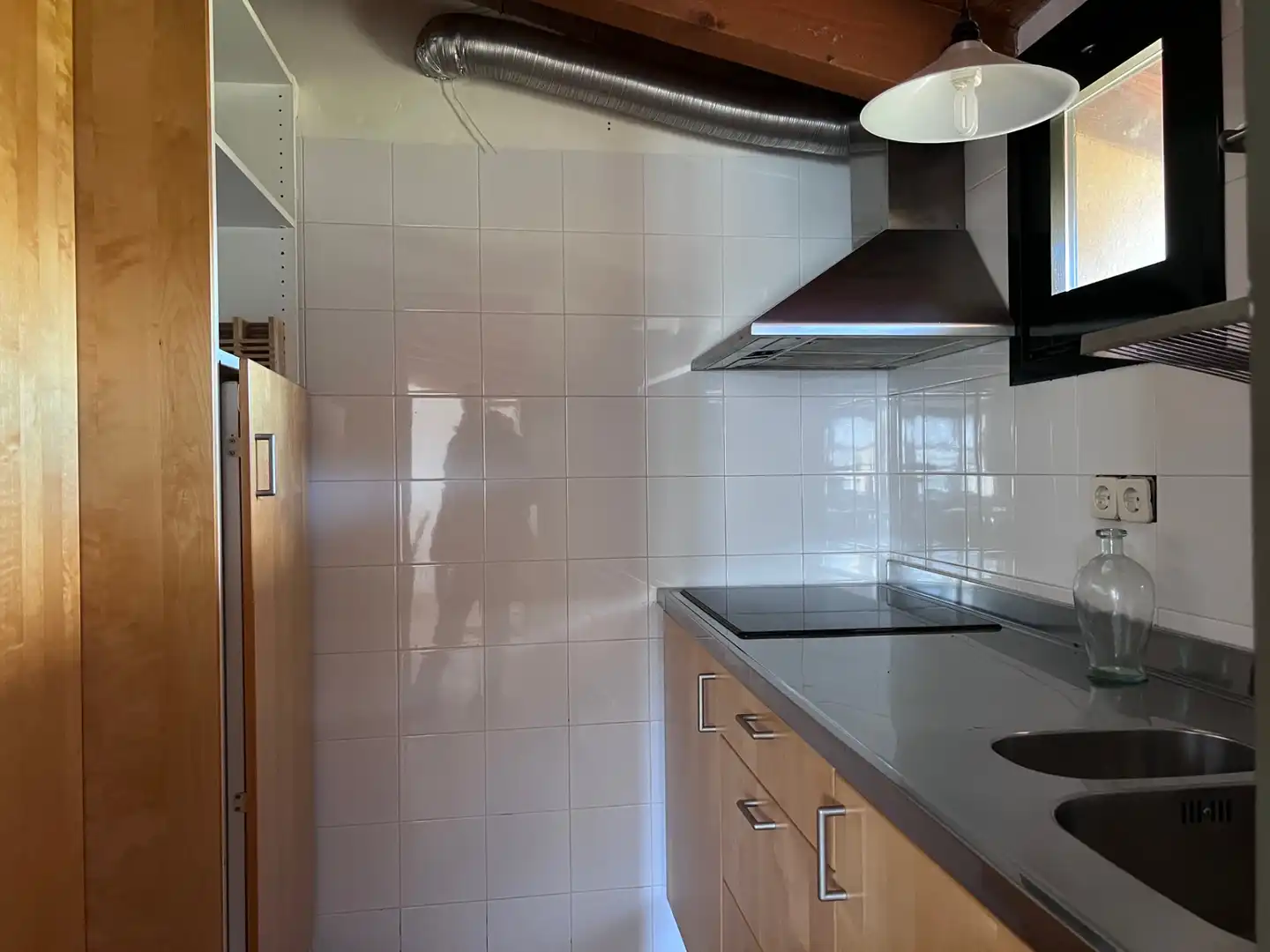 Cuina de Finca rústica en venda en Mieres (Girona) amb Aire condicionat, Jardí privat i Parquet