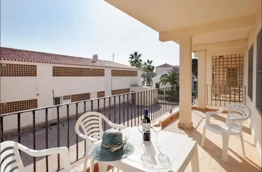 Terraza de Casa o chalet de alquiler en Pilar de la Horadada con Calefacción, Amueblado y Horno