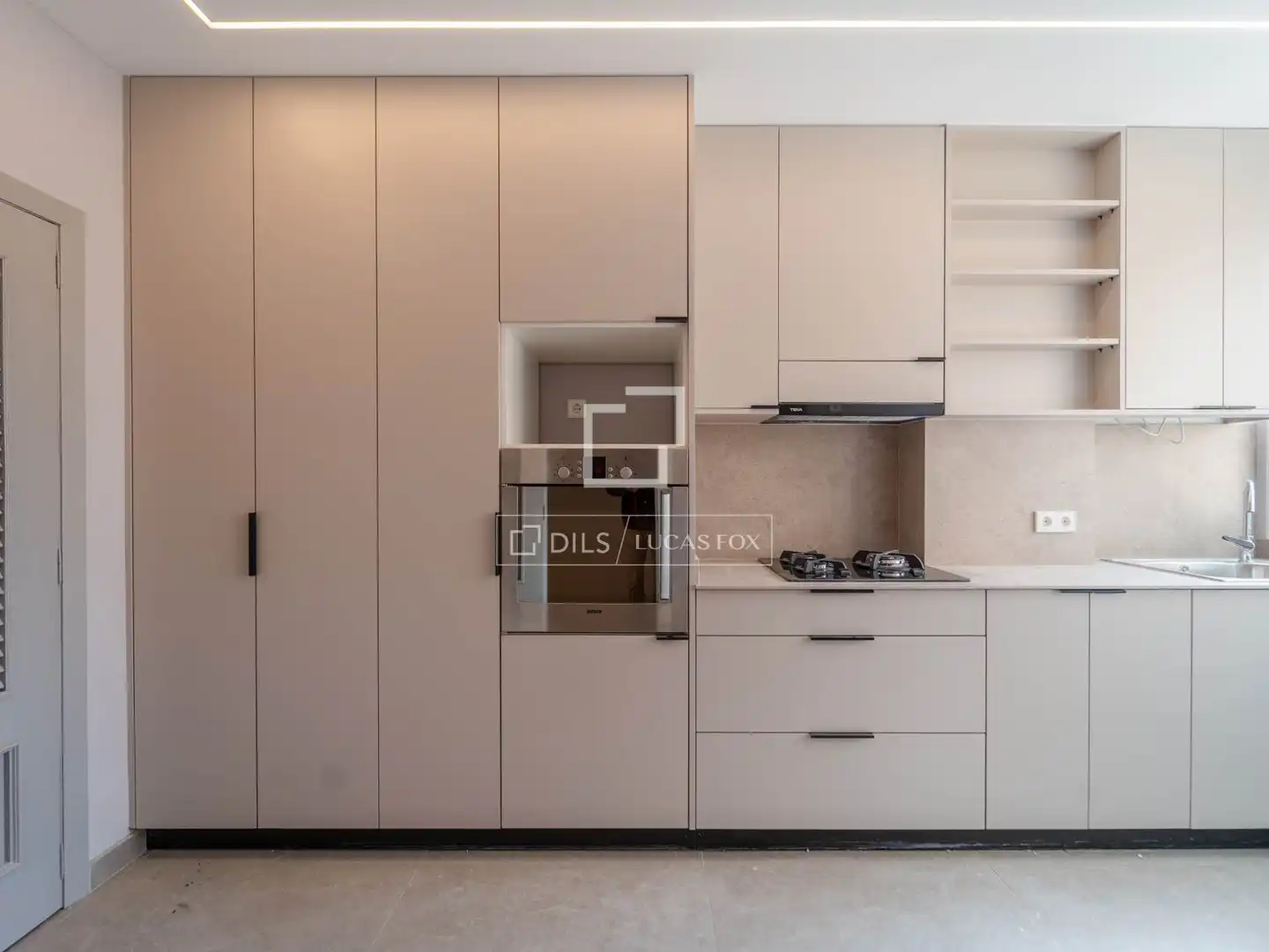 Cuina de Pis de lloguer en Valencia amb Aire condicionat, Parquet i Terrassa