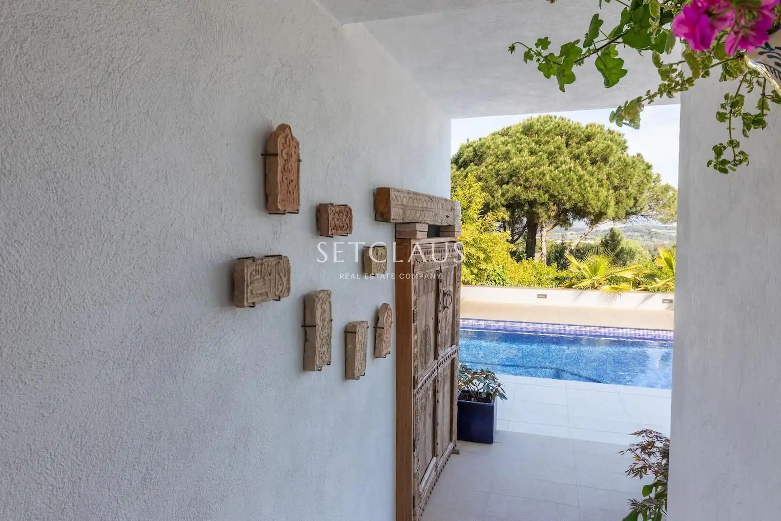 Terraza de Casa o chalet en venta en Vilanova del Vallès con Aire acondicionado, Calefacción y Jardín privado