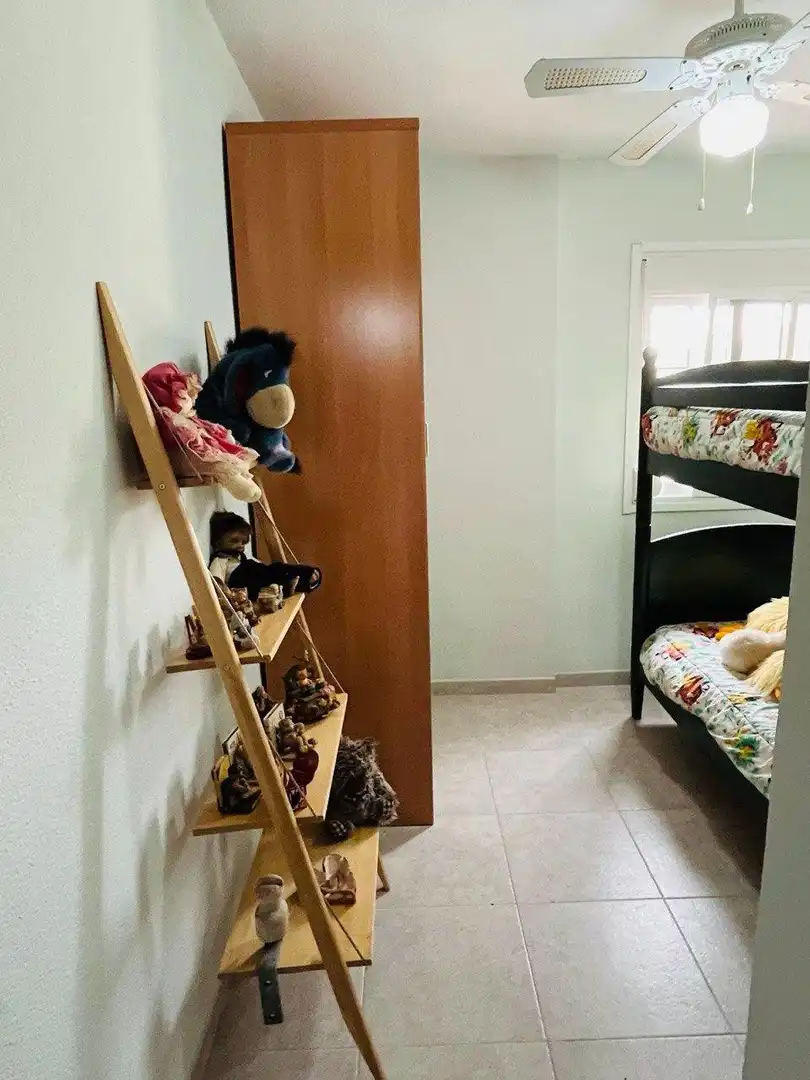 Bedroom of Flat for sale in Sueca  with Air Conditioner, Private garden and Storage room