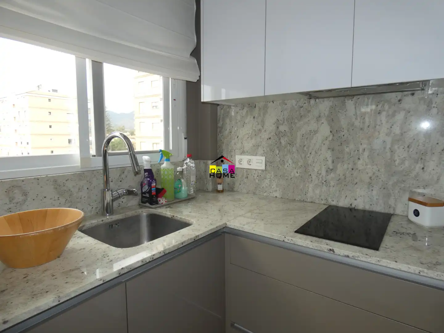 Cocina de Apartamento en venta en Benicasim / Benicàssim con Aire acondicionado, Amueblado y Piscina comunitaria