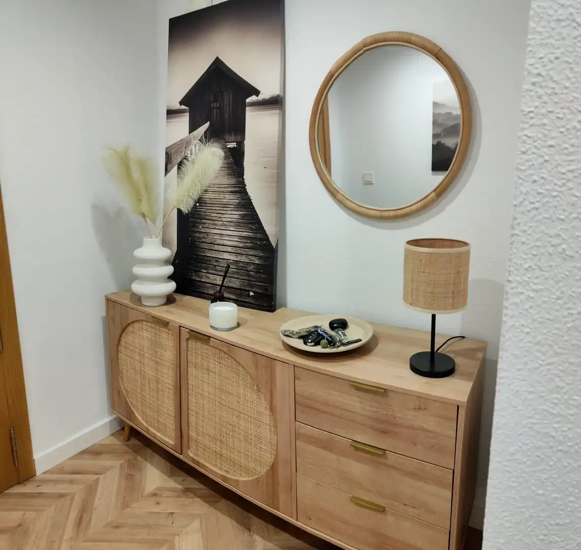 Sala d'estar de Pis en venda en Murcia amb Aire condicionat, Traster i Moblat